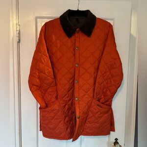Barbour Liddesdale Orange - vintage rare color